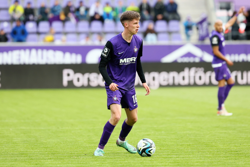 Bald im neuen Trikot? Finn Hetzsch (19) soll zum Greifswalder FC ausgeliehen werden.