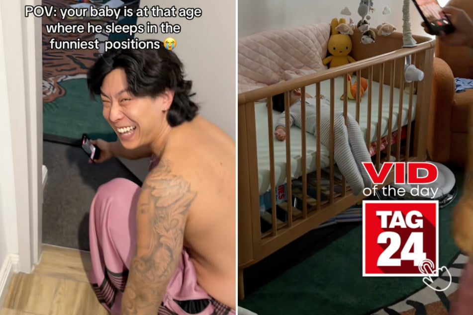 viral videos: Viral Video of the Day for January 17, 2026: Parents catch baby sleeping in funniest position ever!