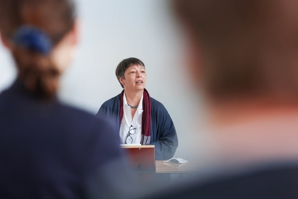 "Diskriminierung kommt im Alltag häufig vor": Zur Eröffnung sprach auch Gesine Märtens (49, Grüne), Staatssekretärin im sächsischen Justizministerium.