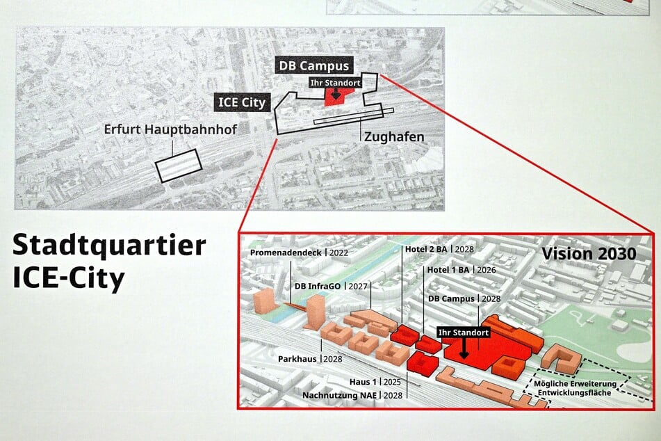 "ICE City": Deutsche Bahn beginnt Großprojekt in Erfurt