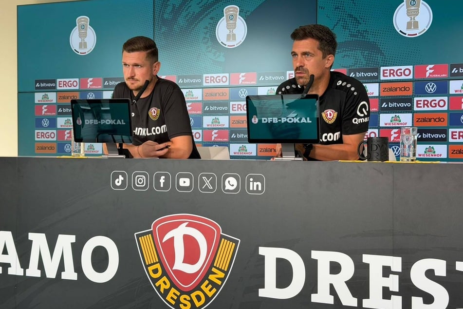 Thomas Stamm (r.) will auch gegen Regionalligist Westfalia Rhynern nicht durchrotieren.