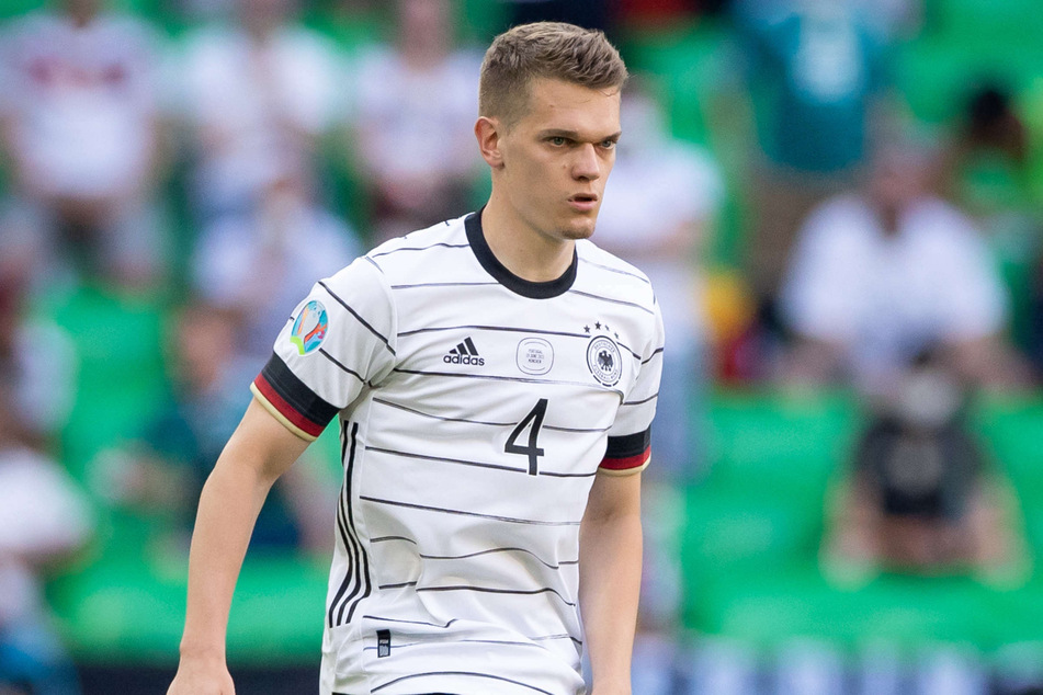 Fußballer Matthias Ginter (27) von Borussia Mönchengladbach während eines Spiels in München.