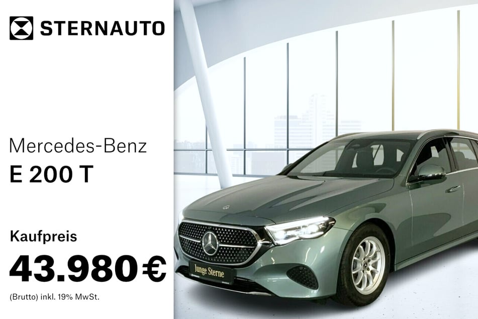 Energieverbrauch komb.: 6,7 l/100 km; CO₂-Emissionen komb.: 153 g/km; CO₂-Klasse: E