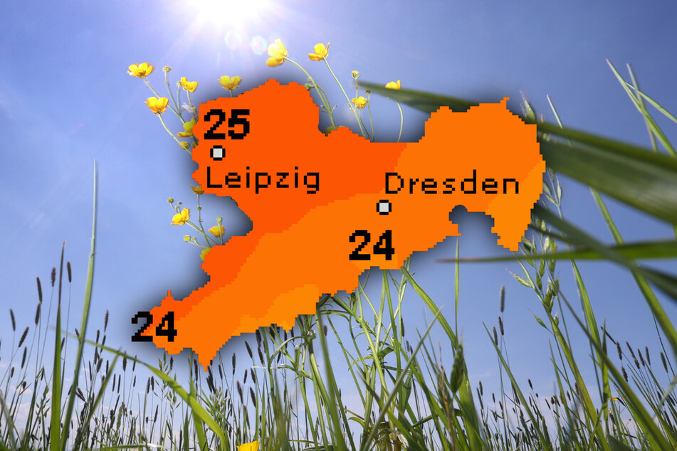 In den kommenden Tagen wird es zwar warm, aber auch unbeständig in Sachsen.