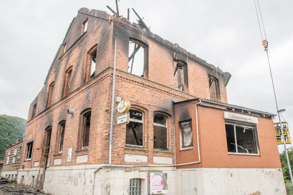 Ende Juli brannte eine Gaststätte in Wolfenbüttel komplett ab.
