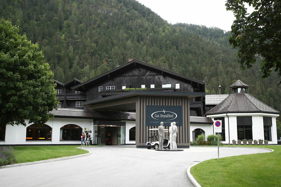 Im Hotel "Gut Brandlhof" im österreichischen Saalfelden werden die Roten Bullen bis nächsten Sonntag residieren.