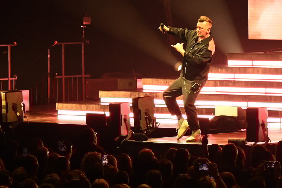Ben Zucker (42) trat Samstagabend in der Leipziger QUARTERBACK Immobilien ARENA auf.