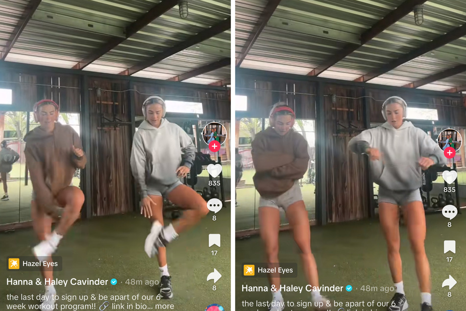 After wowing everyone with their twin telepathy challenge, the Cavinder twins kept the "twinning" rolling with a new dancing TikTok.