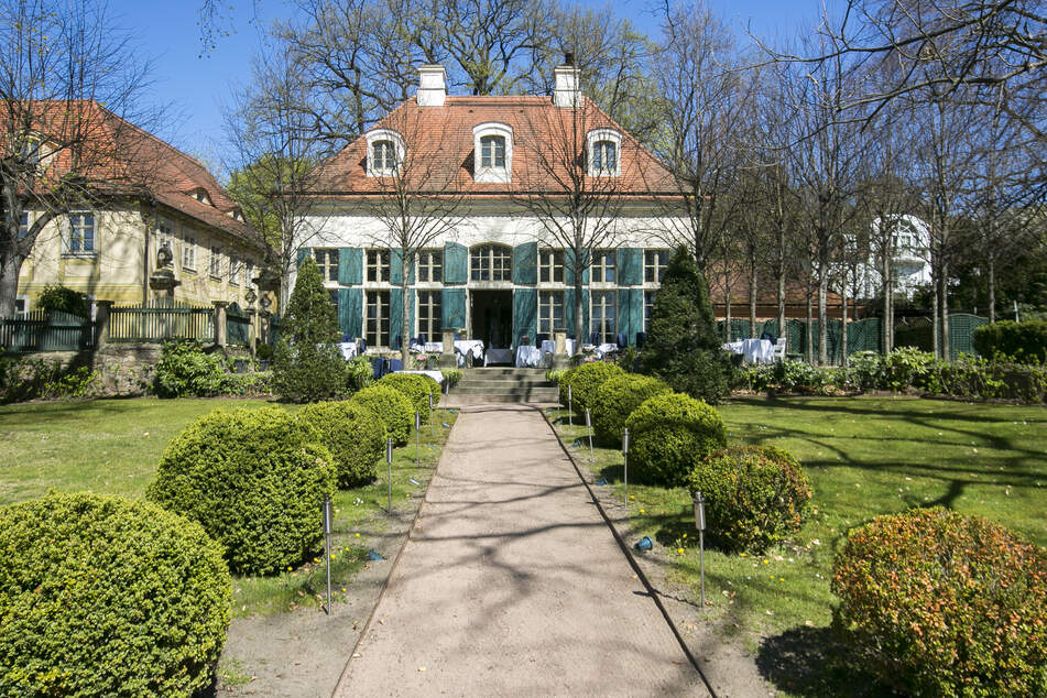 Konnte ebenfalls überzeugen: die "Villa Sorgenfrei & Restaurant Atelier Sanssouci" am Augustusweg in Radebeul.