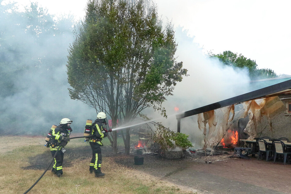 Feuer auf Vereinsgelände in Langenfeld: War es Brandstiftung?