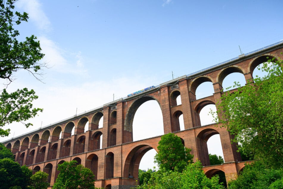 Kurz vor dem Unfall bestaunte Ralf B. noch die imposante Göltzschtalbrücke. (Archivbild)