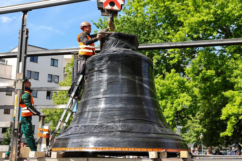 Bis die Glocke im Dom hängt, müssen noch Umbauten vorgenommen werden.