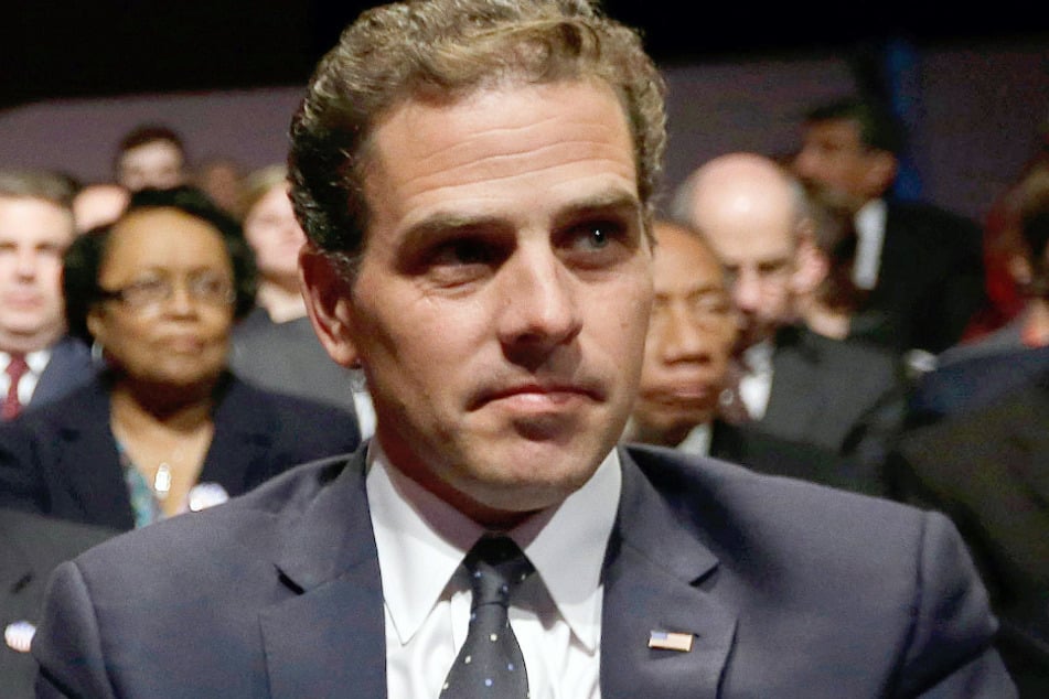 USA, Danville: Hunter Biden wartet 2012 auf den Beginn einer Debatte mit seinem Vater Joe Biden, dem damaligen US-Vizepräsidenten, am Centre College.