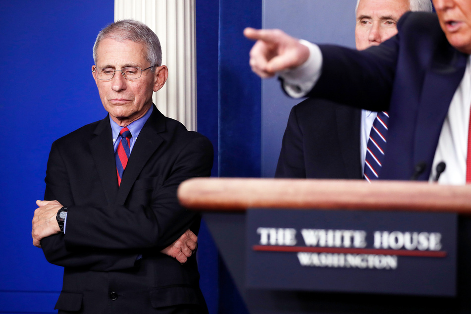 Als Trump sprach, hatte es Anthony Fauci oftmals schwer. Mit diesem Kapitel konnte der Immunologe nun abschließen.