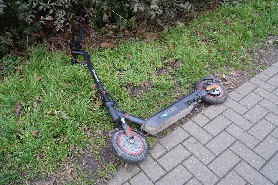 Eine Rollerfahrerin war in den Unfall verwickelt.