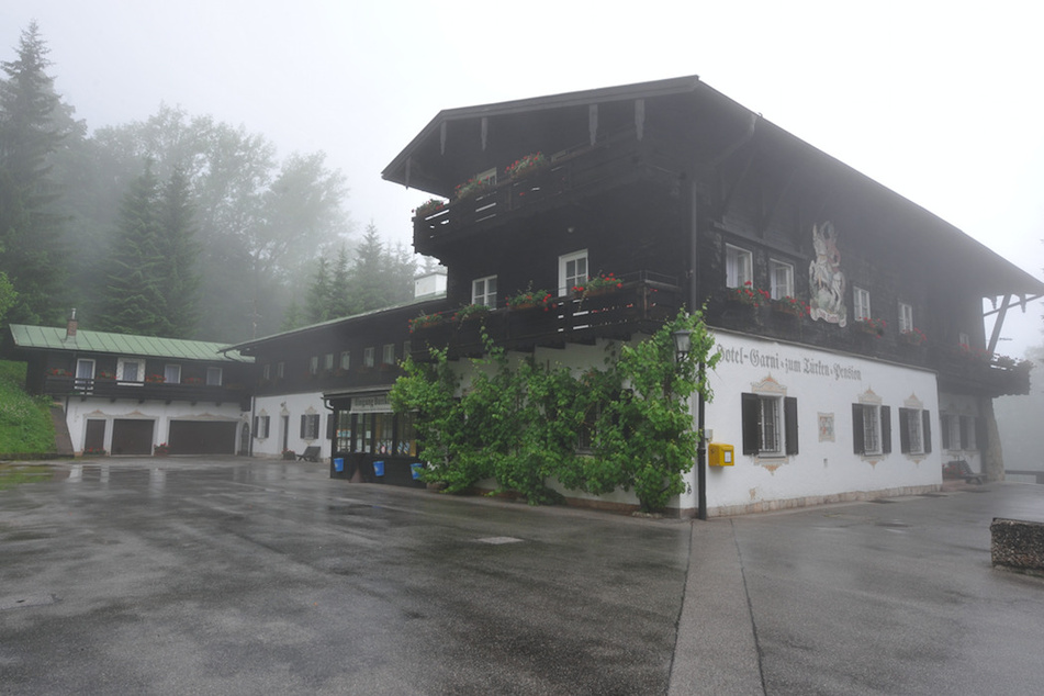 Das Hotel "Zum Türken" oberhalb von Berchtesgaden.