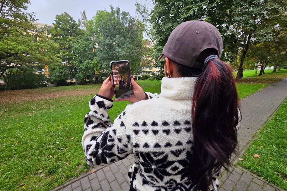 Kathrin (29) hatte den "Cat in the Hat" im eigenen Hinterhof.