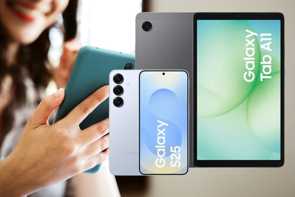 o2 verkauft Samsung Galaxy S25 plus Galaxy Tab A11 zum Hammerpreis