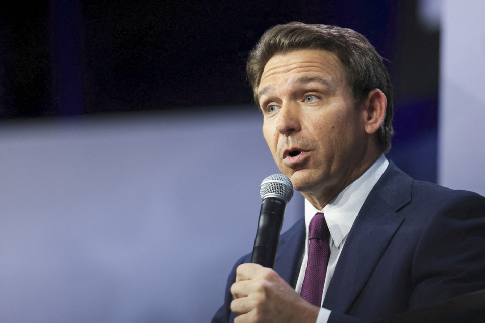 Florida Governor Ron DeSantis came out in support of Republican rival Donald Trump after his latest indictement.