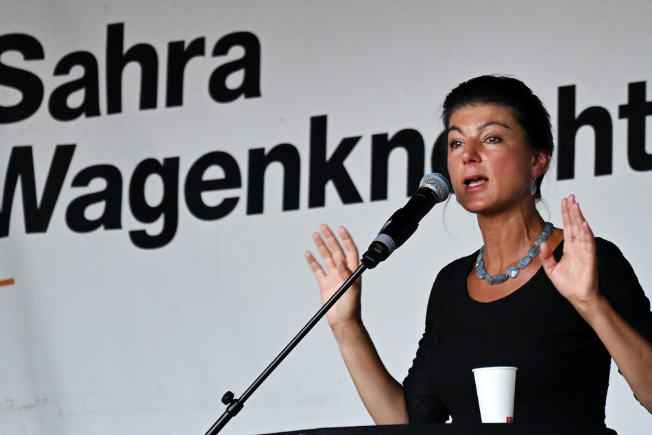 Sendet widersprüchliche Signale: Sarah Wagenknechts (55) BSW-Partei könnte zum Königsmacher werden.