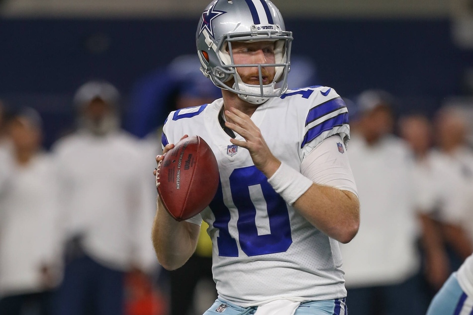 Cowboys backup quarterback Cooper Rush threw for two touchdowns on Sunday night.