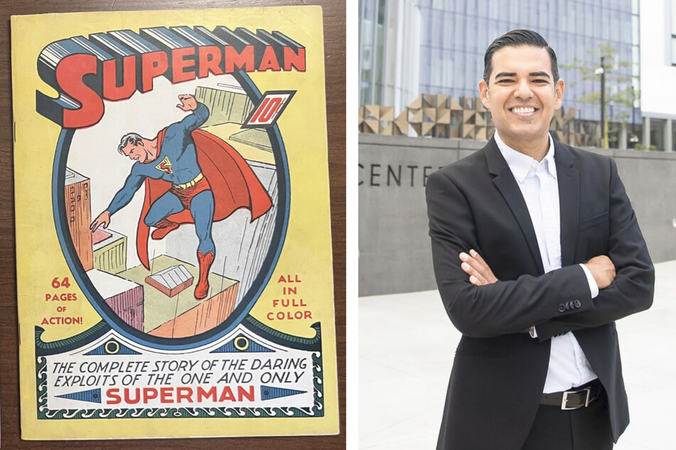 Politiker und Nerd: Kongressabgeordneter schwört Amtseid auf Superman-Comic