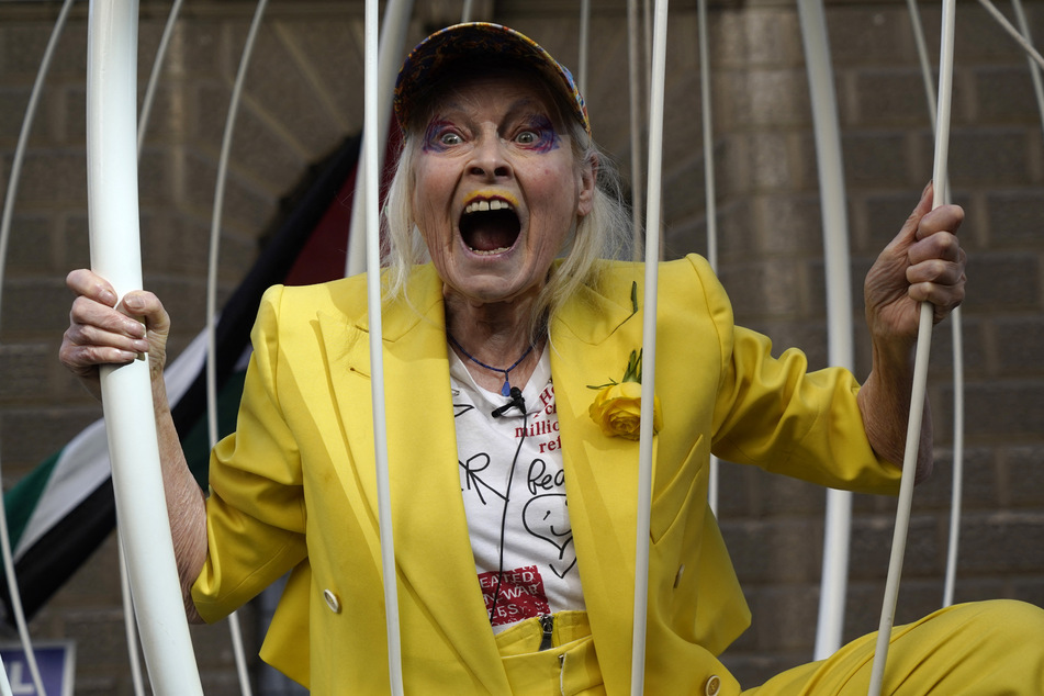 Outside of her role as a fashion designer, Vivienne Westwood was also seen as an activist.