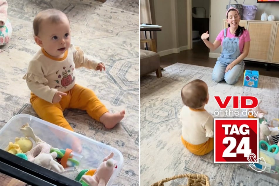 viral videos: Viral Video of the Day for November 17, 2025: Baby goes from delighted to devastated in hilarious Ms. Rachel switch-up