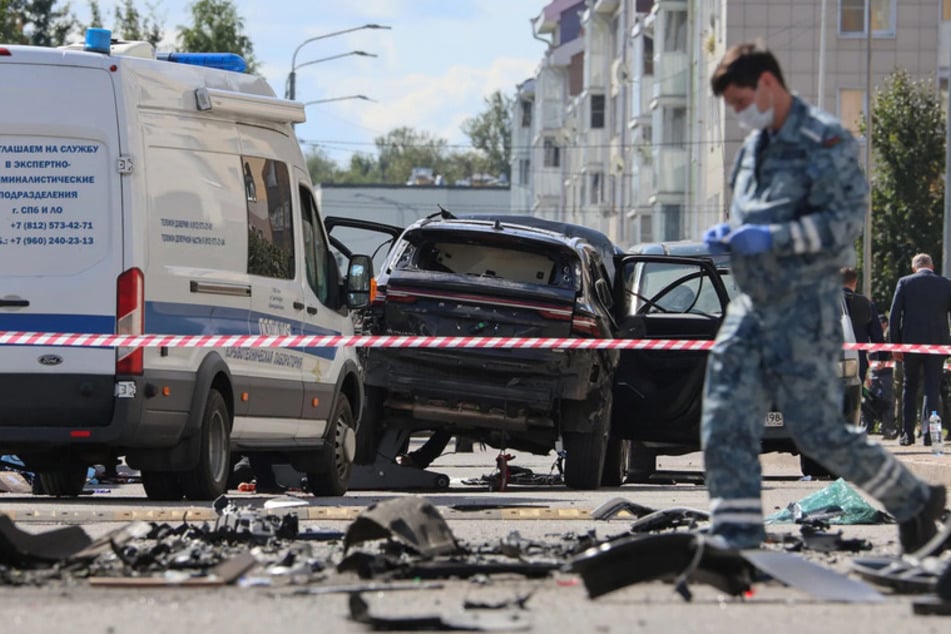 Ukraine-Krieg: Russischer Offizier bei Autoexplosion in St. Petersburg getötet