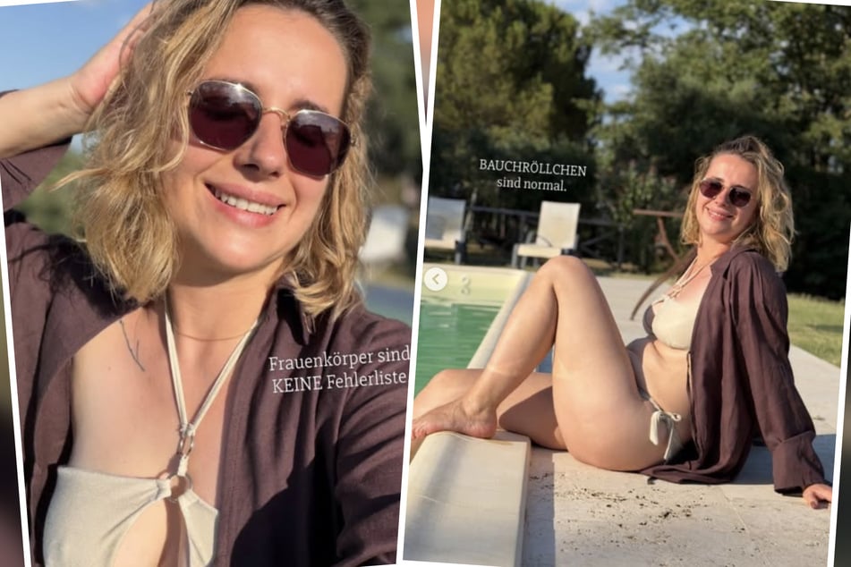 Anna Heiser (35) will mit ihren Bikini-Bildern anderen Frauen Mut machen.