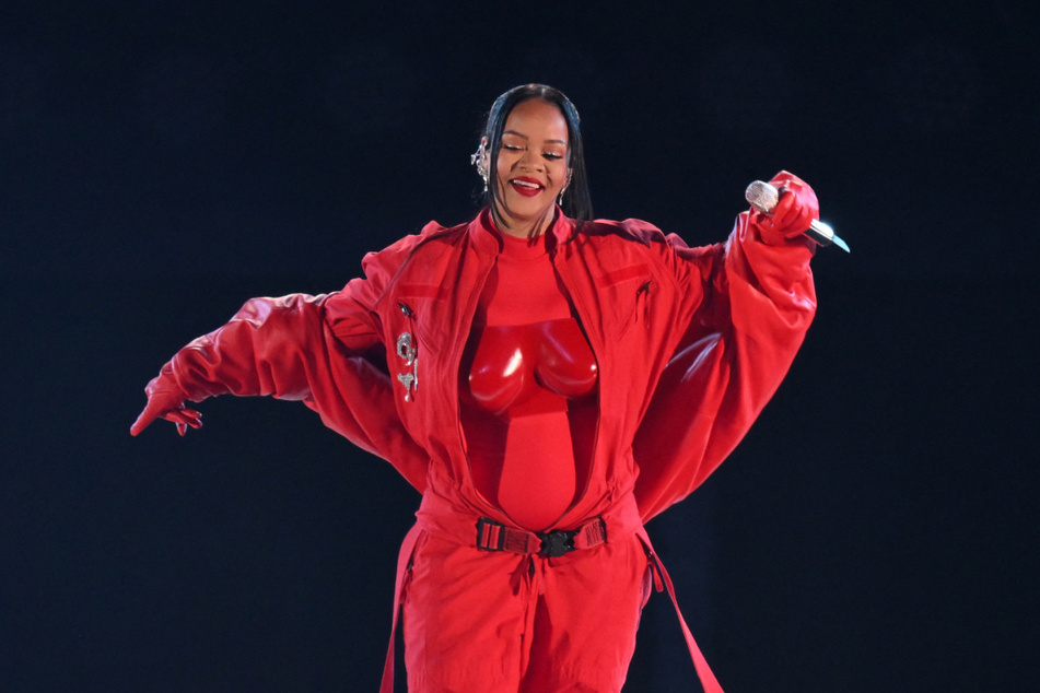 Rihanna revealed her baby bump and confirmed her pregnancy during the Super Bowl halftime show earlier this month.