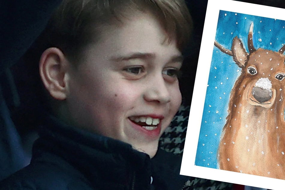 Weihnachtsgruß von Prince George: Kleiner Royal überrascht mit Kunsttalent