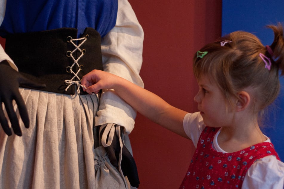 Auf Schloss Rochsburg dreht sich alles rund um die Kindermode.