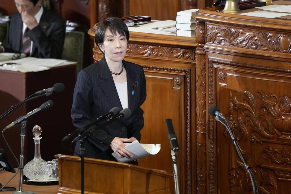 Die japanische Ministerpräsident Sanae Takaichi mahnte zur Evakuierungsbereitschaft.