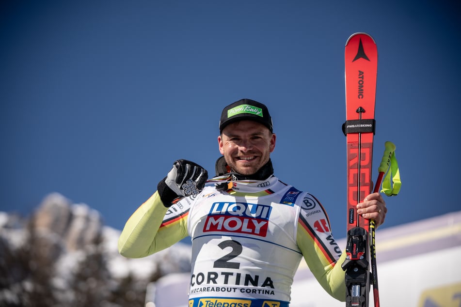 Andreas Sanders (36) größter Erfolg: der Gewinn der Silbermedaille in der WM-Abfahrt von 2021.