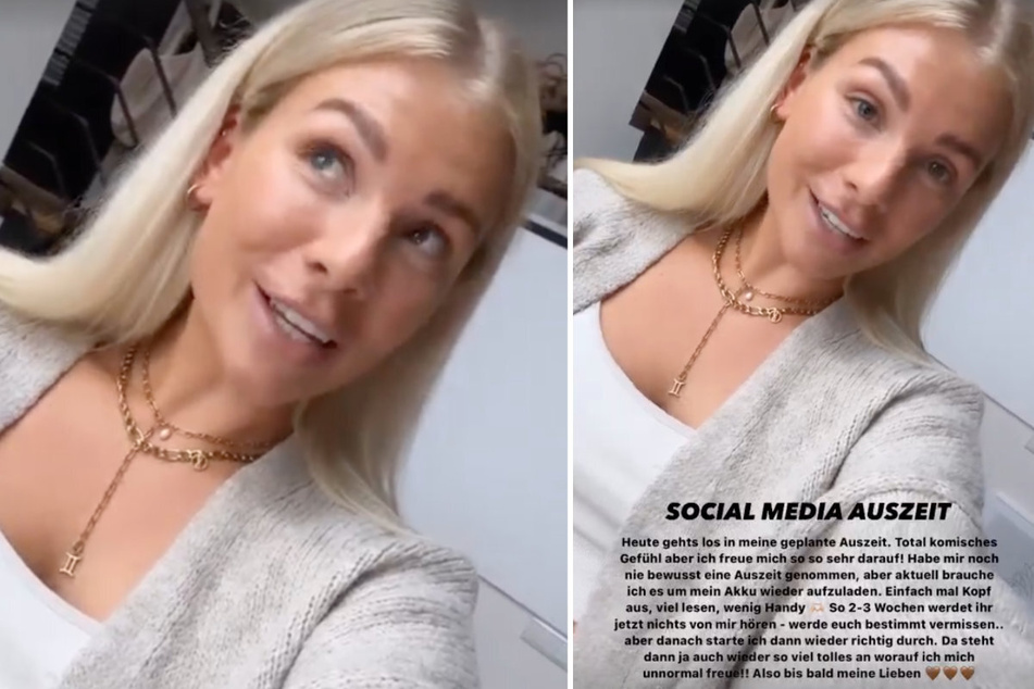 Das Bachelor-Babe Nele Wüstenberg (30) meldete sich in dieser Woche bei ihren Instagram-Followern ab.