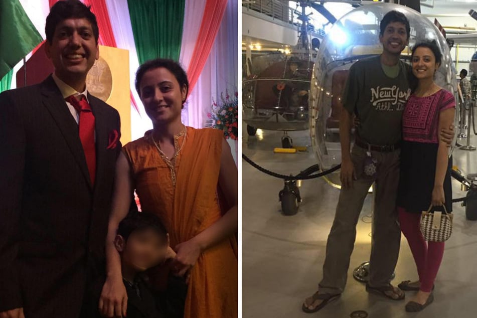 Gemeinsam mit seiner Frau Shwetha baute er ein Start-up auf.