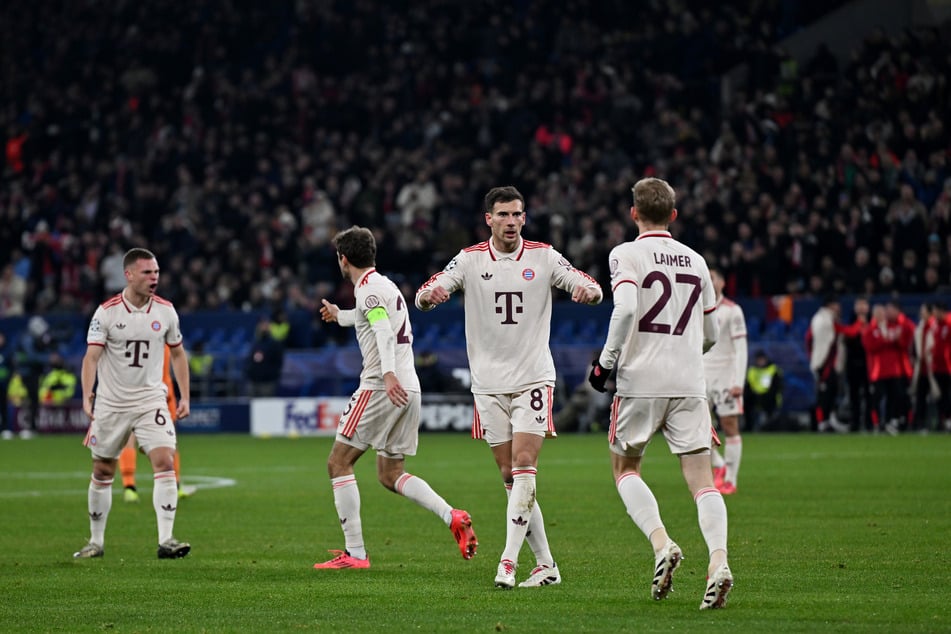 Der FC Bayern geht erstmals in diesem Spiel in Führung.