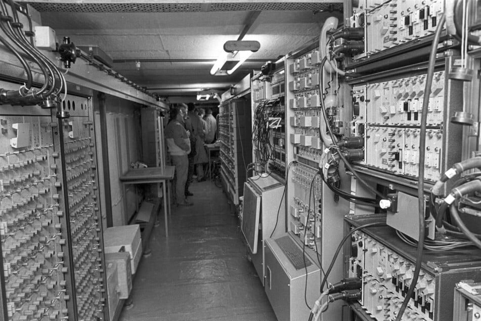 Die acht Meter tiefe Bunkeranlage in der Dübener Heide diente als geheime NVA-Führungsstelle.