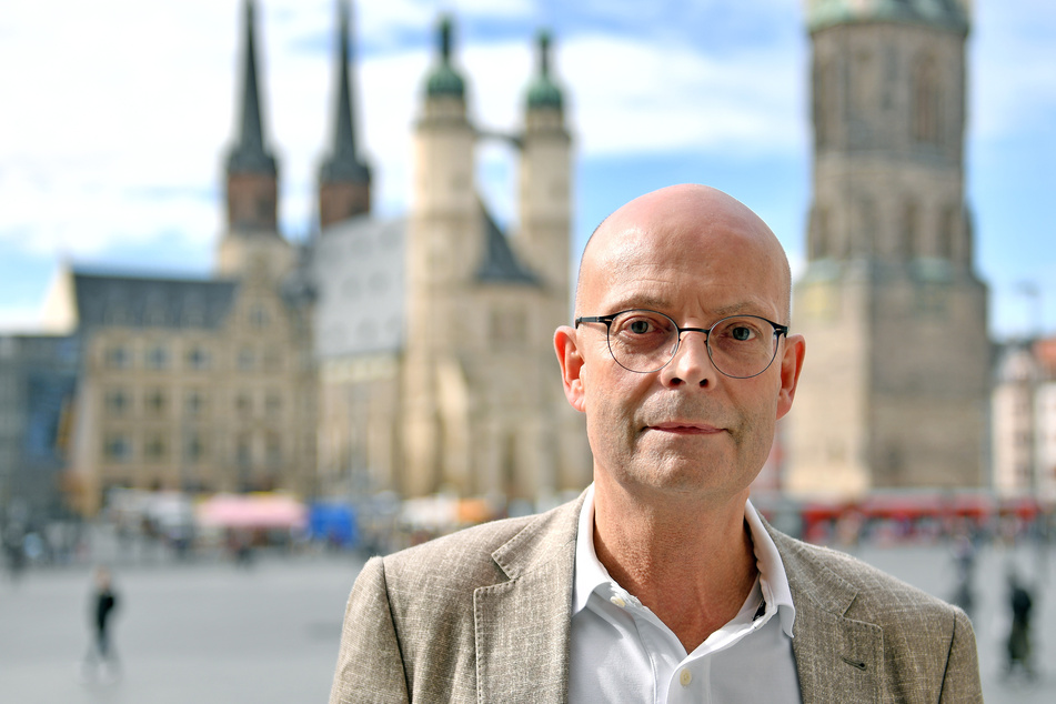 Halles OB Bernd Wiegand.