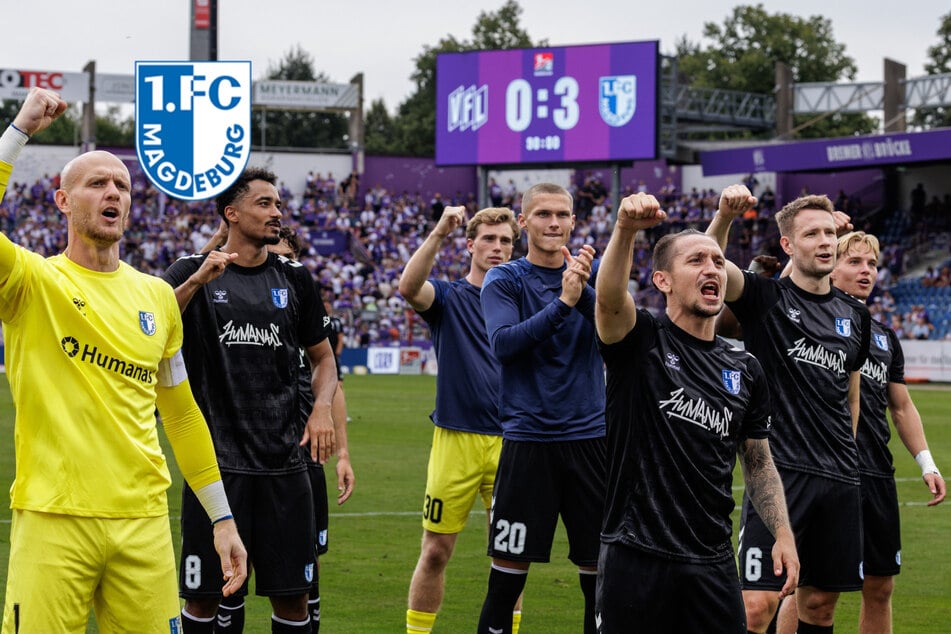 Als Einheit auf dem Feld: FCM feiert gegen Osnabrück ersten Saisonsieg