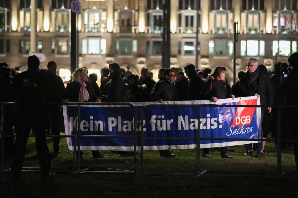 Das Bündnis "DresdenWi(e)dersetzen‘" ruft zu Gegendemonstrationen gegen Rechtsextreme auf. (Archivbild)