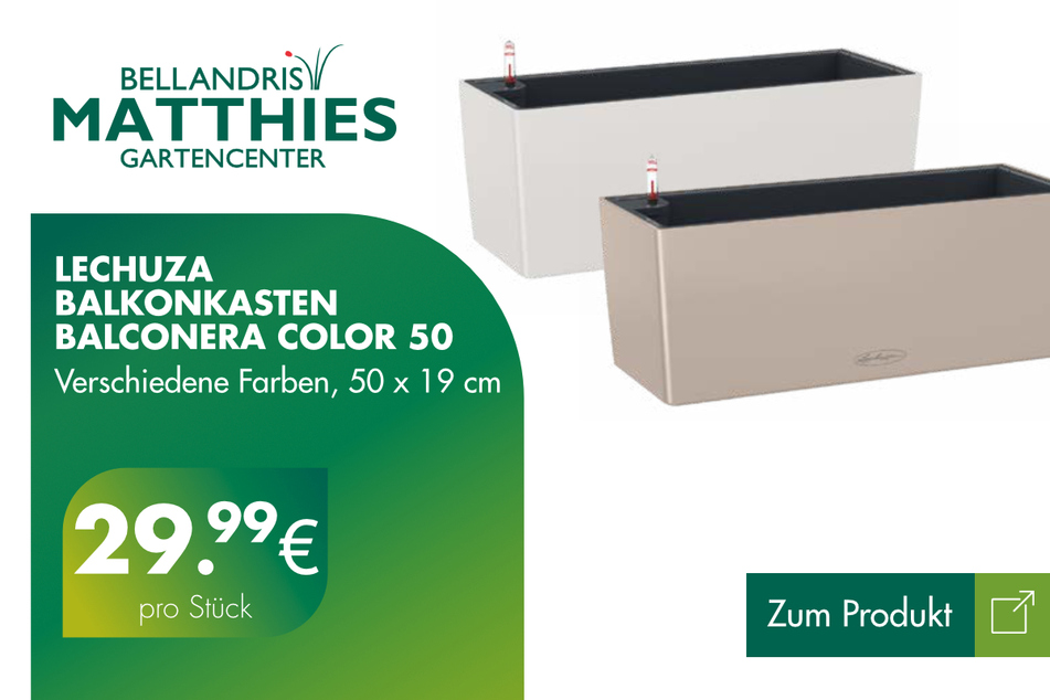 Balkonkasten für je 29,99 Euro