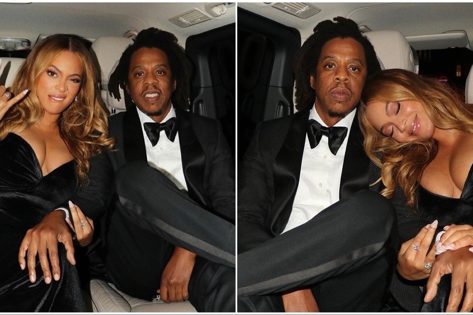 Beyoncé and Jay-Z are crazy in love in Breakfast at Tiffany's-themed ...