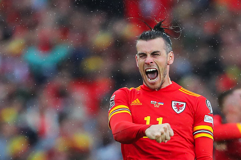 Gareth Bale schrie seine Freude heraus: Der Star von Real Madrid ist mit Wales bei der Weltmeisterschaft in Katar dabei.