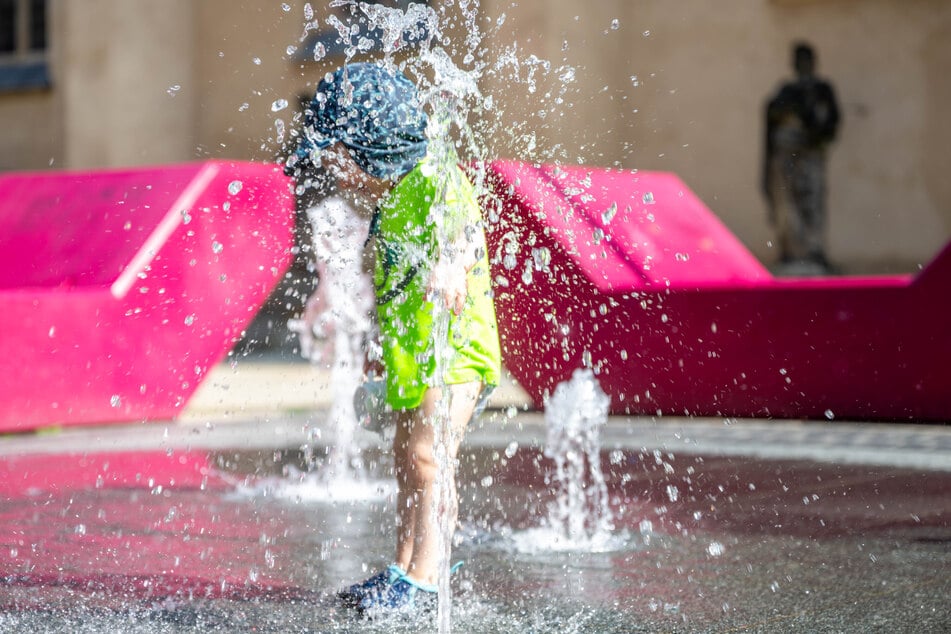 Wichtig und richtig: Eine erfrischende Abkühlung bei den hitzigen Temperaturen.