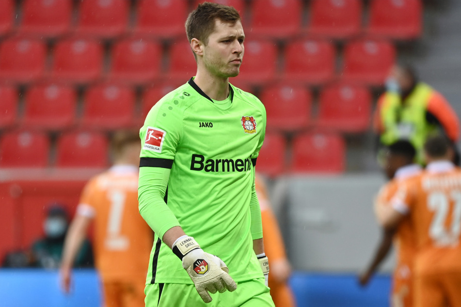 Wird Leverkusen Nachwuchs-Keeper der Karius-Nachfolger? Union soll sich für Lennart Grill (22) interessieren.