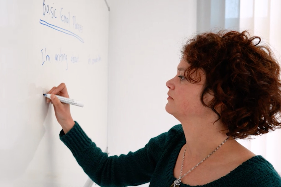 Eva arbeitet jetzt als Sprachlehrerin in Zwickau.