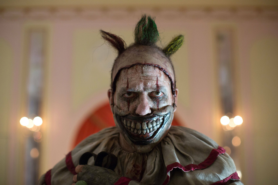 John Carroll Lynch plays Twisty the Clown in American Horror Story: Freak Show - which is the fourth season in the anthology.