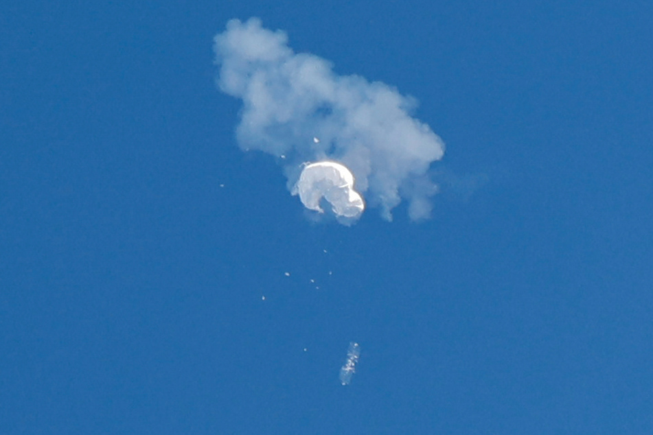 A similar balloon as the one that was shot down by the US may have been observed over Colombia.